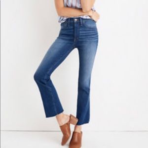 Madewell Cali Demi Boot Cut Jeans